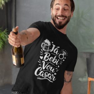 T-shirt Já bebi, vou casar