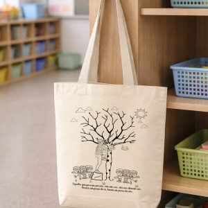 Tote Bag Aqueles que passam por nós, não nos deixam sós…