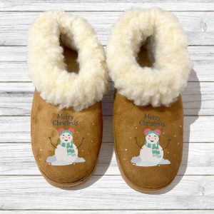 Pantufas Serra da Estrela Boneco de Neve