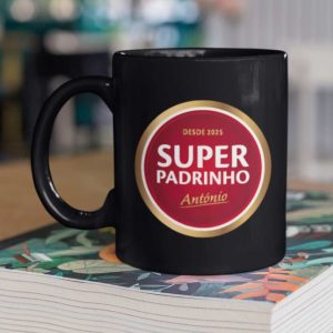 Caneca Super Madrinha, Super Padrinho (Super Bock)