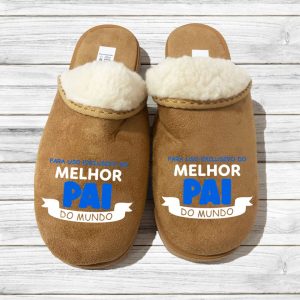 Chinelos Serra da Estrela Para uso exclusivo do melhor Pai do mundo