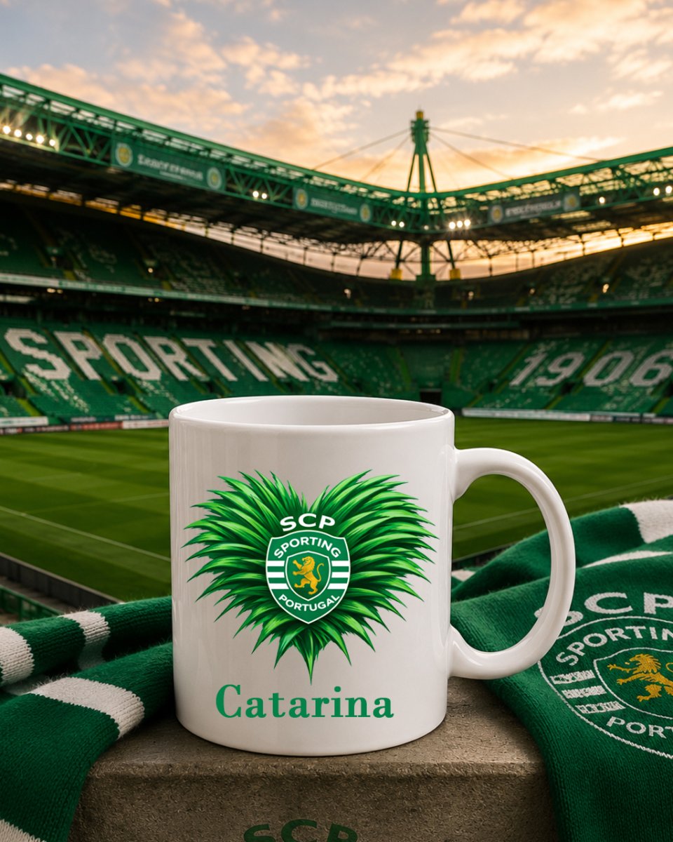 Caneca Sporting coração