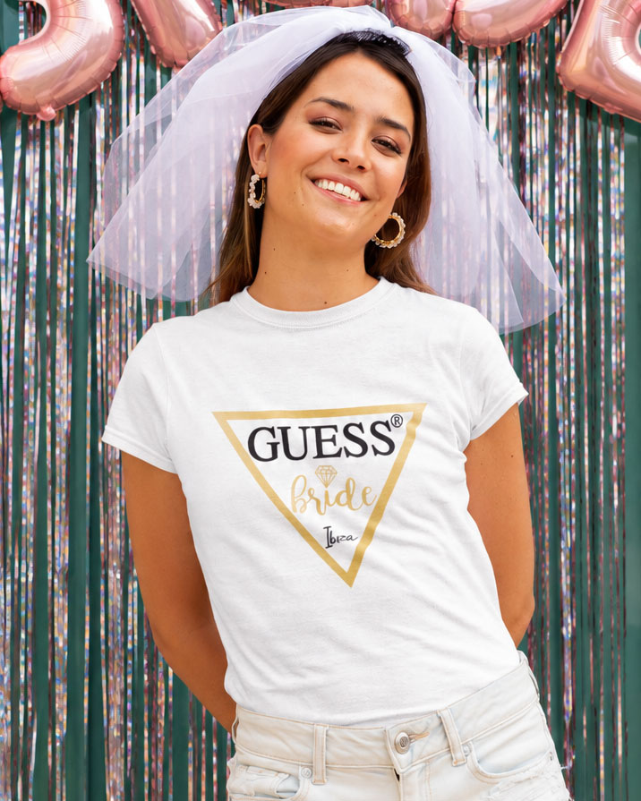 T-shirt Guess Bride