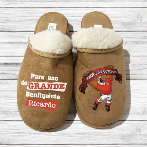 Chinelos Serra da Estrela Para uso do grande Benfiquista…