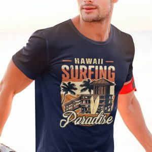 T-shirt Hawaii Surfing
