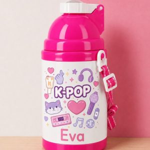 Garrafa de Plástico infantil K-POP