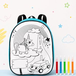 Mochila para para colorir