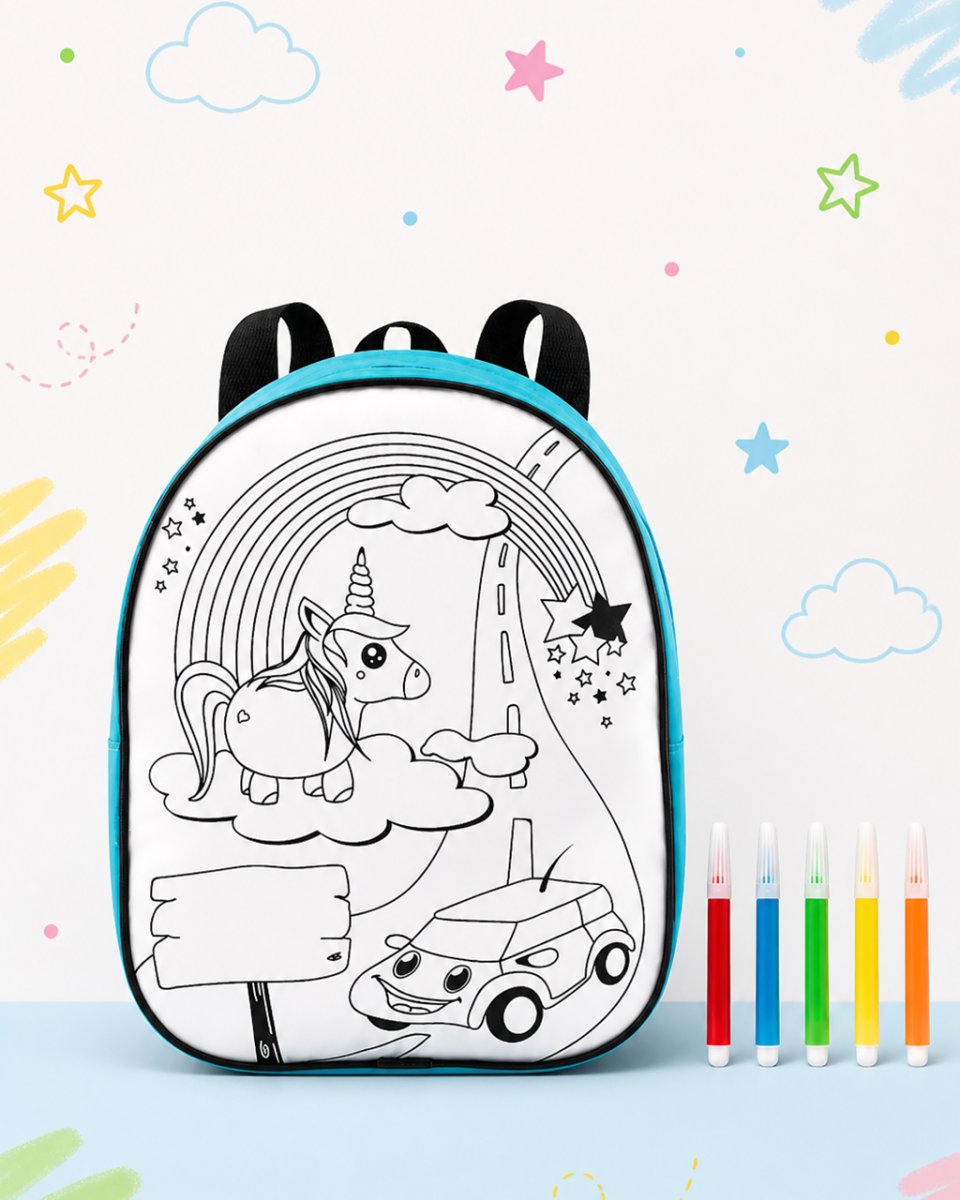 Mochila para para colorir - Image 2