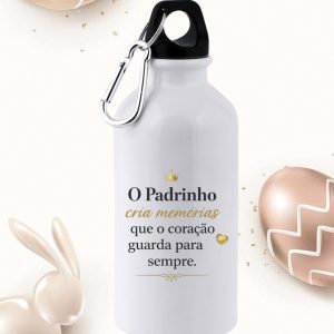 Garrafa de Alumínio O Padrinho Cria memórias…