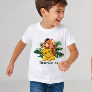 T-shirt Simba e os amigos