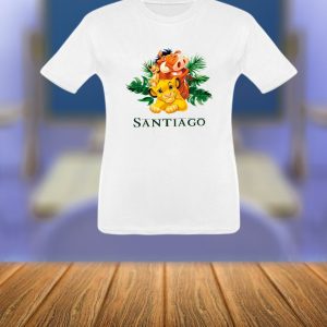 T-shirt Simba e os Amigos