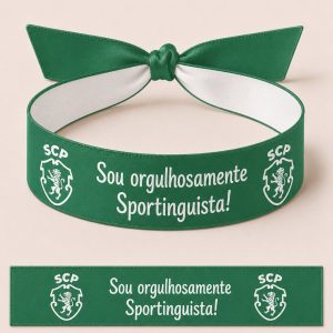 Pulseira Sou orgulhosamente Sportinguista!