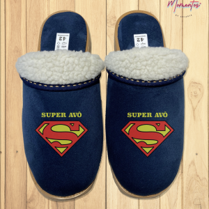 Chinelos Serra da Estrela Super Avô (Super Homem)