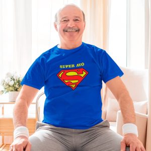 T-shirt Super Avô (Super Homem)