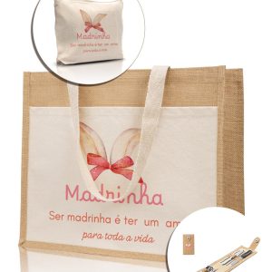 Conjunto Ser Madrinha é ter um amor para toda a vida